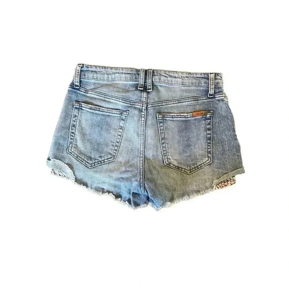 Joe’s Jeans Collectors Edition Star Pocket Cut Off Hi-Rise Jean Shorts Size 27 - Picture 5 of 9